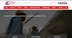 Desktop Screenshot of global-recruit.com